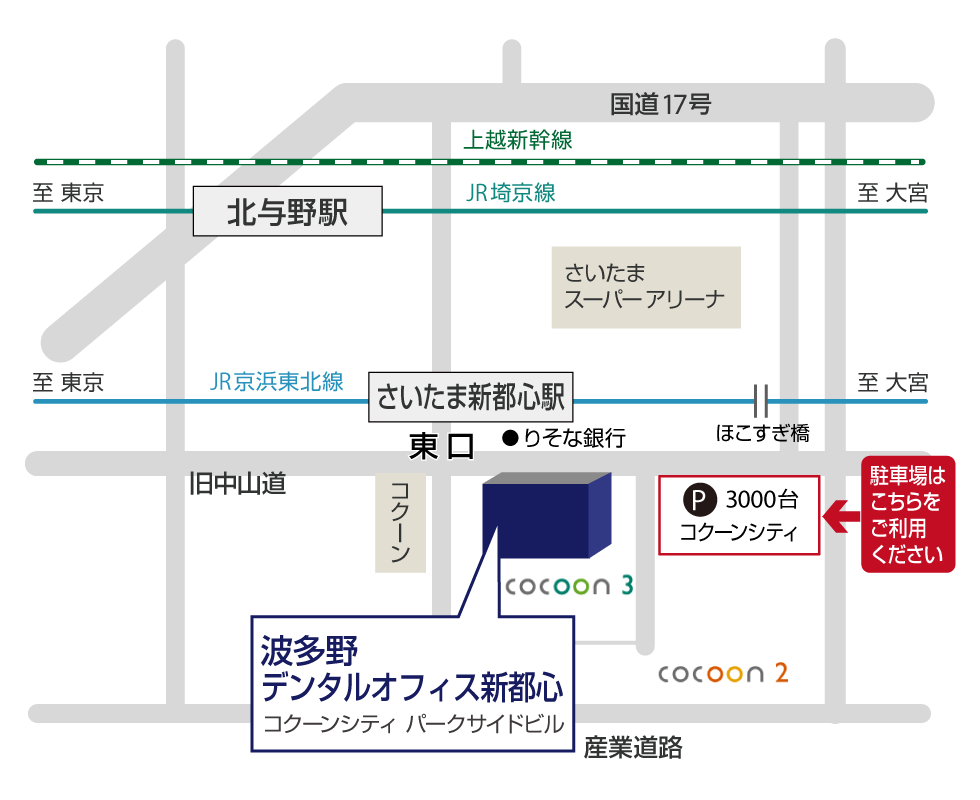 波多野歯科グループ医院 さいたま市浦和インプラント治療の波多野歯科医院